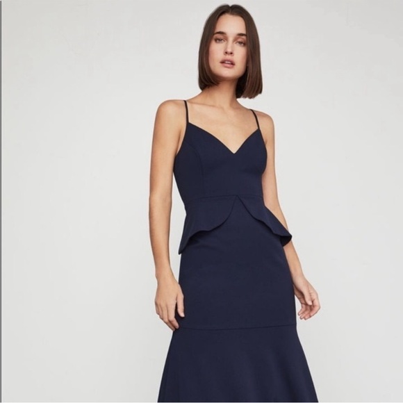 New BCBGMaxAzria Aubrielle Maxi Gown Dress - Picture 3 of 10